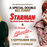 SPECIAL DOUBLE BILL - Starman & The Australian Blondie Tribute Show