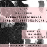 Rong, Wellness,  lonelyisaneyesore , The Body Keeps The Score 