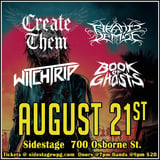 Create Them | Tyrants Demise | Witchtrip | Book of Ghosts