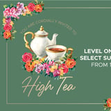 High Tea at Level One Bar 💐