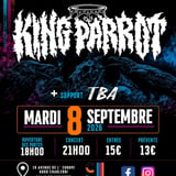 KING PARROT au CC|| + SUPPORT TBA