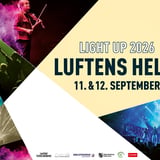 FRI ENTRÉ // ÅRETS LYSSHOW: "LIGHT UP" M. LUFTENS HELTE (FOR ALLE) // FORAN HØJE-TAASTRUP RÅDHUS