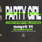 Party Girl: A Night of Party Girl Anthems