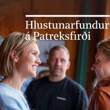 Kristrún á Patreksfirði: Hlustunarfundur um hagsmuni Íslands