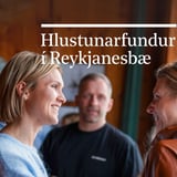 Kristrún í Reykjanesbæ: Hlustunarfundur um hagsmuni Íslands
