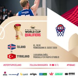 🏀 Ísland - Tyrkland