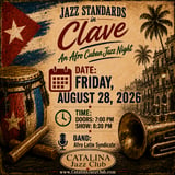 Jazz Standards in Clave: An Afro Cuban Jazz Night