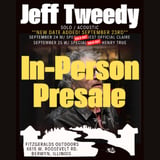 IN-PERSON PRESALE PARTY for Jeff Tweedy at FITZGERALDS Outdoors 9/23