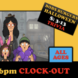 Raised By TV Events Presents: all ages Bob's Burgers Christmas EpsTrivia Night