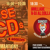 BOURSE AUX CD'S & GOODIES AU SUNSET BAR