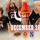 Oklahoma State vs. Northwestern Men's Basketball