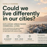 Could we live differently in our cities?