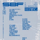 ✹ SBF'26 ✹ Avalon, M.O.T & Ormside ✹