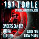 DJ Flow, Insound + Spiders Can Fly @ 191 Toole