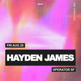 Hayden James @ Audio