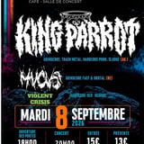 KING PARROT au CC|| + SUPPORT TBA