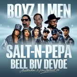 Boys II Men, Salt n Pepa & Bell Biv Devoe at Mt Duneed Estate, Geelong (Lic.AA) 