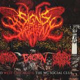 Signs of the Swarm & more, live in West Chicago at The WC Social Club!