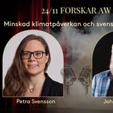 Ett smörrebröd, en dryck och två forskare