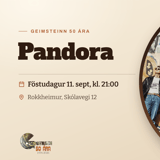 Pandora - Geimsteinn 50 ára
