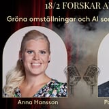 Ett smörrebröd, en dryck och två forskare