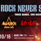 ROCK NEVER STOPS – Tributes to Ratt, Poison & Def Leppard