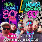 NEVER ENDING 80s vs 90s - BATTLE OF THE DECADES @ KURNELL RECCAS