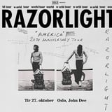 Razorlight: «America» 20th Anniversary Tour // John Dee // Pres. av FKP Scorpio
