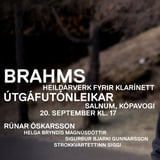 Útgáfutónleikar - Brahms og klarínettan