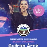 Brekkusöngur með Guðrúnu Árnýju - FRÍTT INN!