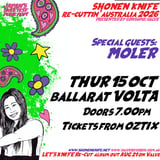 SHONEN KNIFE (JAPAN) w/ MOLER - VOLTA, BALLARAT