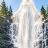 Transheilunarstund við Brunnárfoss með Gaiu, ljós- og jarðarverum