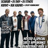 DJ Ethos w/ Scarub, Kia Kadiri, Kiddo, Acid Lab Records