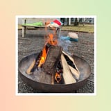 Tálgað við varðeld