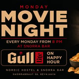 🎬 MONDAY MOVIE NIGHT at Nordic Hostel & Snorra Bar 🍿🎥