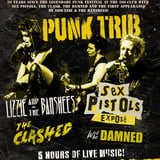 PUNK TRIB: Sex Pistols Exposé/ Lizzie & The Banshees/ The Clashed/ We’ll be Damned - DERBY