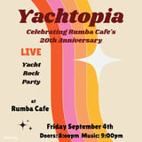 Yachtopia's Live Band Yacht Rock Party!