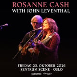 Rosanne Cash with John Leventhal / Sentrum Scene / Pres. av Live Nation