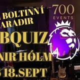 PuB Quiz - REYNIR HÓLM-ENSKI BOLTINN