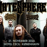 HateSphere + support: Guttural Disgorge + Universal Enemy | Hotel Cecil, København