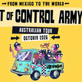 The Amazing Out Of Control Army Announce First Ever Australian Show in Geelong at The Barwon Club