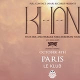 KHAN (AU) - 'That Fair and Warlike Form' European Tour - Paris w/ Skin Thief (AU) & Homecoming