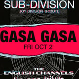 Sub-Division Joy Division Tribute w/ The English Channels Cure Tribute
