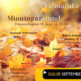 Minningarstund í Víðstaðakirkju í tilefni af alþjóðadegi sjálfsvigsforvarna