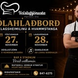Jólahlaðborð í félagsheimilinu á Hvammstanga