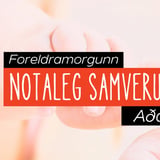 Foreldramorgunn - notaleg samverustund í Aðalsafn