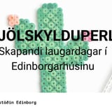 Skapandi laugardagar í Edinborgarhúsinu: Fjölskylduperl