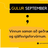 Gulur september í Bústaðakirkju