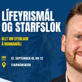 Lífeyrismál og starfslok - Fjarnámskeið 12. september