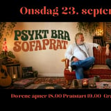 Psykt bra sofaprat med Tommy Winther  // Feelgood Halden